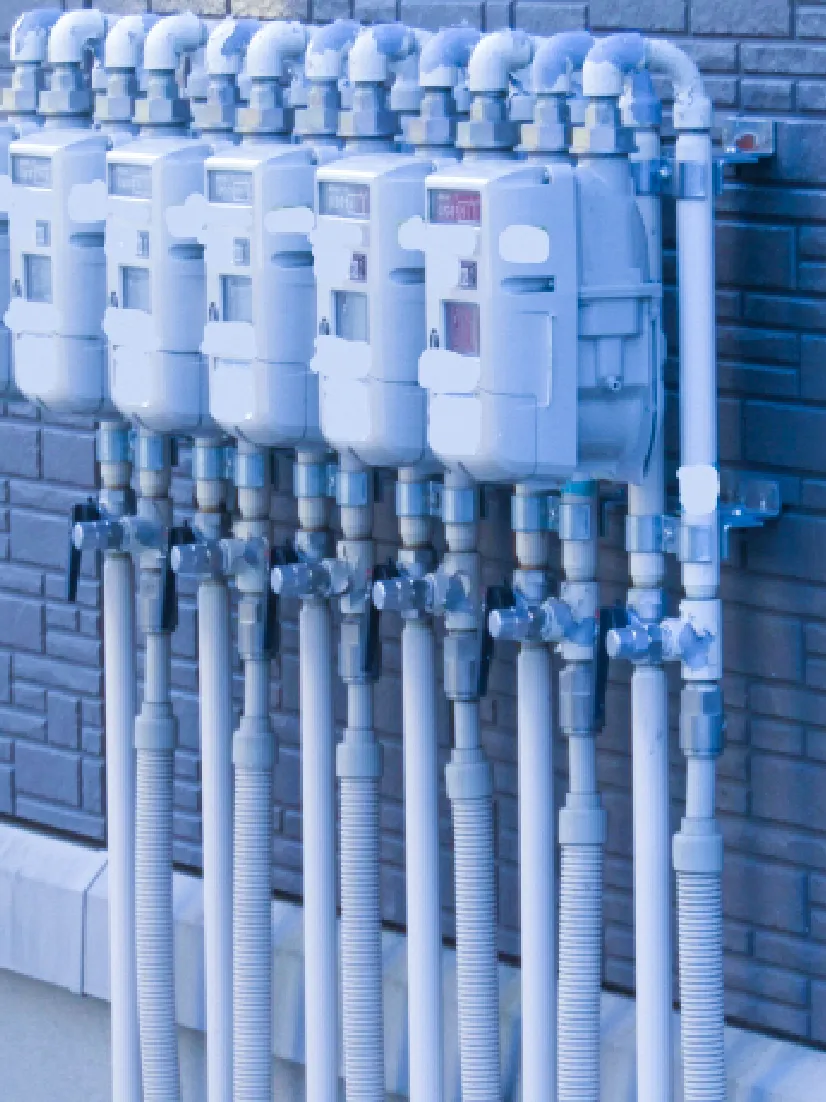 ガス管配管工事